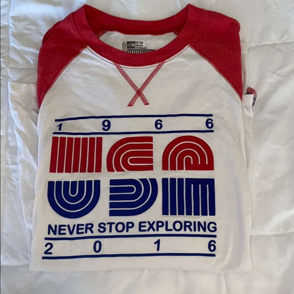 North Face baseball tee